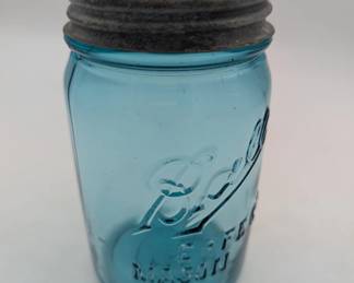 Vintage Mason Jar with Lid