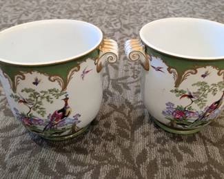 pair of contemporary chinese porcelain cachepots