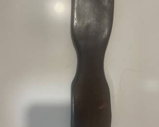 Native American artifact, ceremonial tool recovered in Weleetka Ok. while building a fence line.