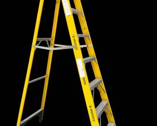 Husky 8 ft. HeavyDuty Fiberglass Step Ladder