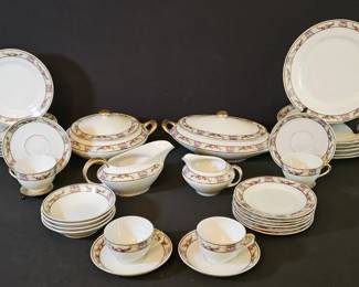 Victoria Czech Vintage Fine China Set
