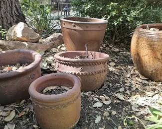 Terracotta Symphony An Assortment of Earthenware Vessels