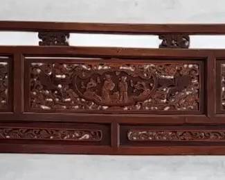 Antique Chinese Architectural Wood Panel