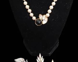 Vintage Swarovski, Les Bernard and Aurora Borealis  Lots of Bling