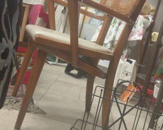 wood arm Chair. by Boling Mfg.  MCM era