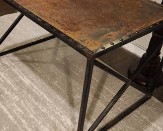 NATURALLY RUSTED COFFEE TABLE