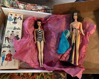 Vintage Barbie dolls