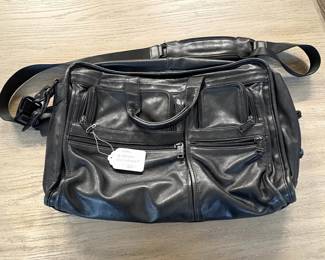 A75 - $20. Tumi Leather Briefcase. Very good condition.
