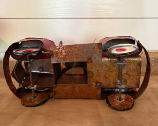 A58 - $25. Decorative Metal Car Decor - Not old.