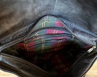 A76 - $20. Hidesign Leather Bag. Very good condition.