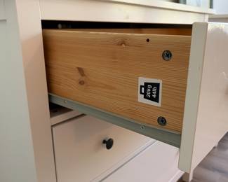 A6 - $175 Each. 2 Available! IKEA Hemnes Dresser / Oversized Nightstand. Measures 43.5" x 20" x 38" tall. Both are in gently used very good condition.