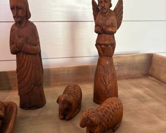 A43 - $25. Nativity from Ten Thousand Villages.