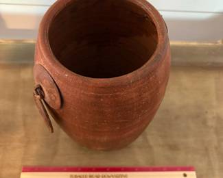 A59 - $12. Decorative Vessel Decor. Measures 8" x 10.5" tall.