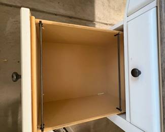 A77 - $275. Small Executive Desk. Measures 66" x 29" x 30.5" tall. Most of the wear is in one spot on the top. Structurally sound and overall good condition.