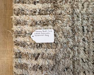 A16 - $300. Pottery Barn 9' x 12' Cormac Easy Care Handwoven Rug - Polyester. (Manufacture 2025)