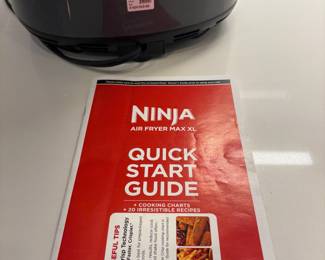 A10 - $20. Ninja Max Air Fryer. Appears to be gently used.