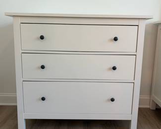 A6 - $175 Each. 2 Available! IKEA Hemnes Dresser / Oversized Nightstand. Measures 43.5" x 20" x 38" tall. Both are in gently used very good condition.