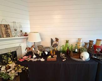 OVERVIEWS - We can not pull items from this photo unless they also have an individual photo # above. Please come to the sale to shop these items!