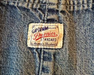 A95 - $20. Gap XS Denim Chore Jacket.