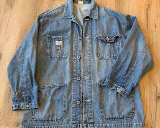 A95 - $20. Gap XS Denim Chore Jacket.