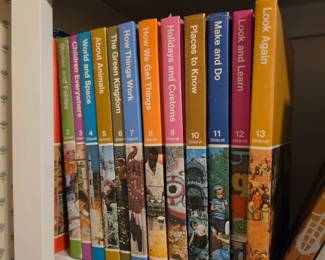 vintage Childcraft educational encyclopedia books