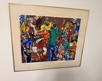 Lot 9011 1974 Gordon Price Dancing at the Feenjon Screenprint Art