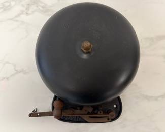 Lot 8767 1930s40s Bevin Cast Iron and Metal Mechanical Boxing Ring Bell