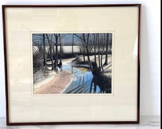 Lot 9027 Lee Farley Landscape Art Print