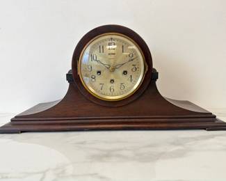Lot 8904 Antique Ansonia Wood Mantel Clock