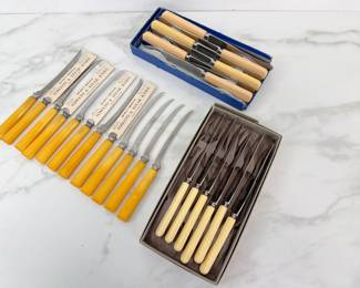 Lot 8756 Henrys Universal Resistain Northampton Stainless Steel Knives