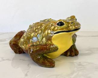 Lot 9033 Arnels Pottery Ceramic Cane Toad