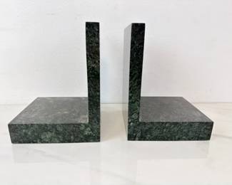 Lot 8780 Marble Bookends