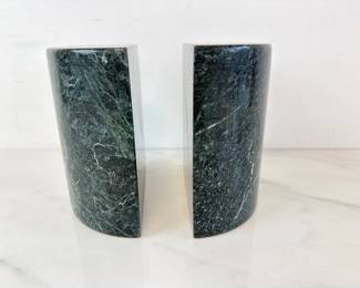 Lot 8779 Marble Bookends