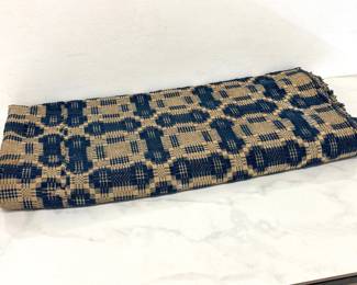Lot 9123 Antique Overshot Textile