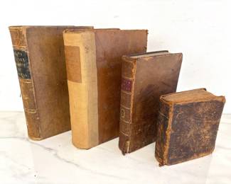 Lot 8900 Antique Leather Medical Books Grays Anatomy Cunningham Anatomy Antique Dictionary