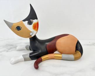 Lot 8921 Goebel Rosina Wachtmeister Nero Cat Figurine