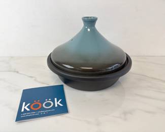 Lot 8777 Kook Enameled Cast Iron Moroccan Tagine