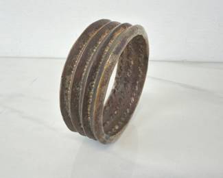 Lot 8785 Antique African Currency Bracelet