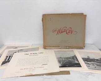 Lot 9104 Antique 1894 Chicago Worlds Fair Prints
