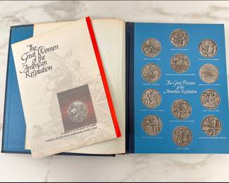 Lot 8762 DARFranklin Mint Great Women of the American Revolution Medals