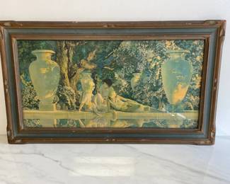Lot 8653 Maxfield Parrish The Garden of Allah Vintage Art Print
