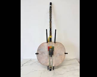 Lot 8821 West African Kora Harp Musical Instrument