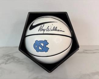 Lot 9102 Roy Williams Signed UNC Carolina Tarheels Nike Basketball