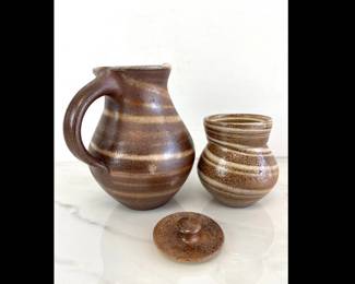 Lot 9013 Mark Hewitt Glazed Stoneware Pottery NC Pottery