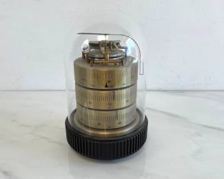 Lot 8795 Vintage Howard Miller Desk Weather Station Thermometer Barometer Hygrometer