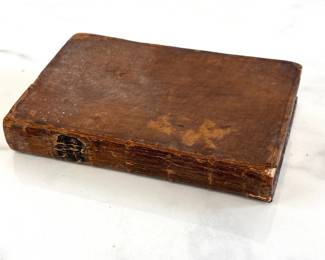 Lot 8885 Fingal An Ancient Epic Poem by Ossian. Dublin. 1762. Antique Leather Book