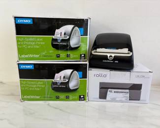 Lot 8749 Dymo Rollo Label Printers