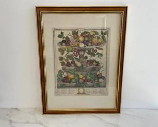 Lot 8793 Robert Furber 12 Months of Fruits June Art Print