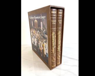 Lot 8888 The Artistry of Reconstructive Surgery Selected Classic Medical Case Studies Books
