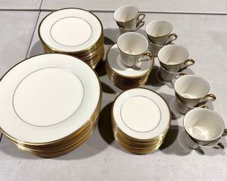 Lot 9082 Lenox Eternal Fine Bone China Dishes